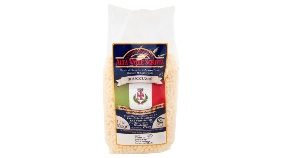 Pastificio Artigianale Alta Valle Scrivia Pasta di semola di grano duro "Scuccuzzù"