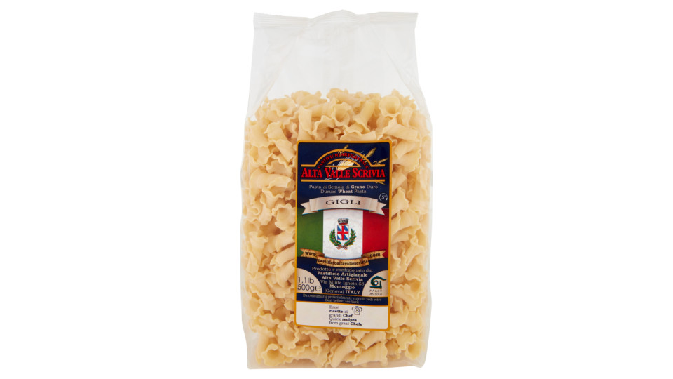 Pastificio Artigianale Alta Valle Scrivia Pasta di semola di grano duro "Gigli"