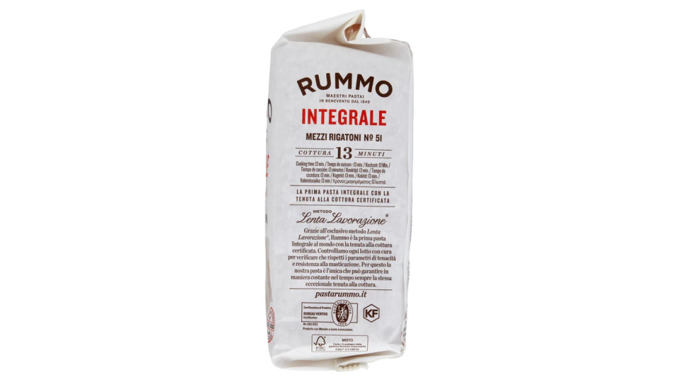 Rummo Mezzi rigatoni N° 51