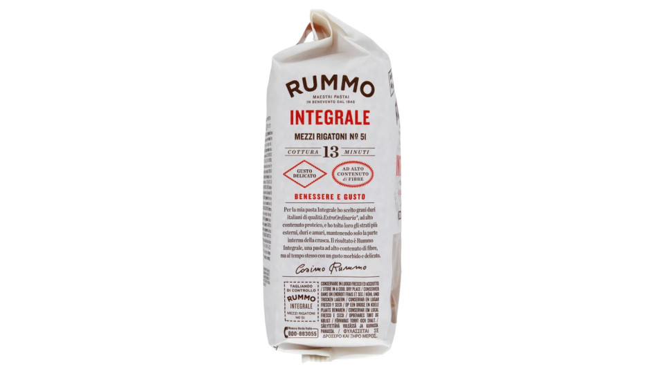 Rummo Mezzi rigatoni N° 51