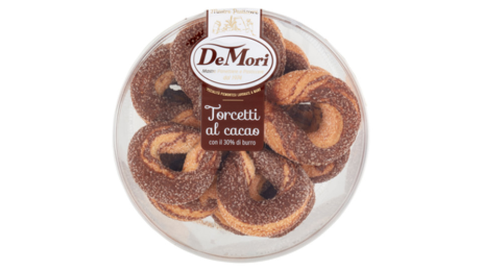 Torcetti al Cacao Lavorati Esclusivamente a Mano