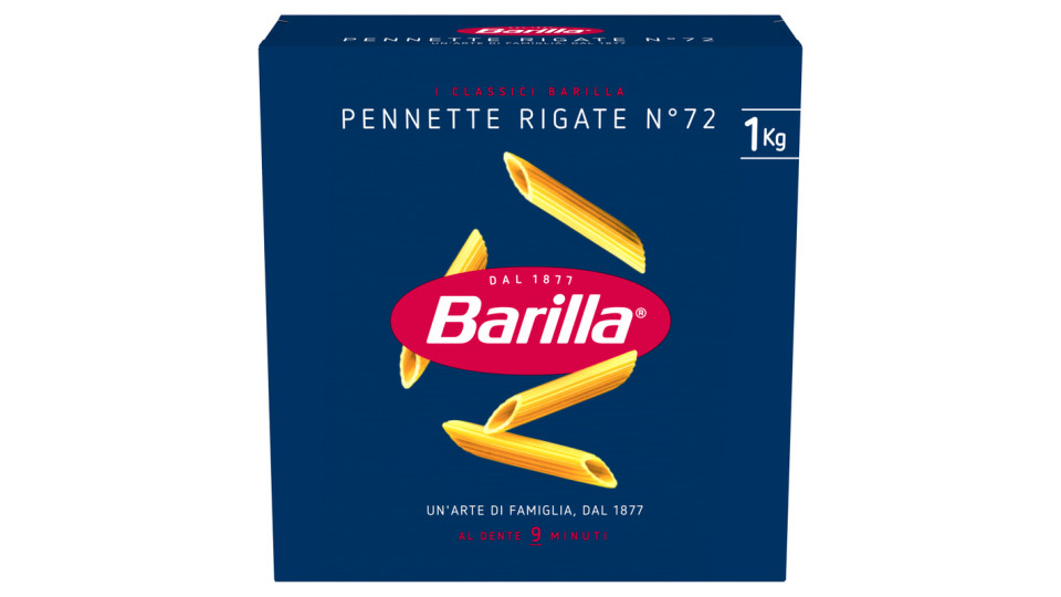 Barilla Pennette Rigate n.72 Box