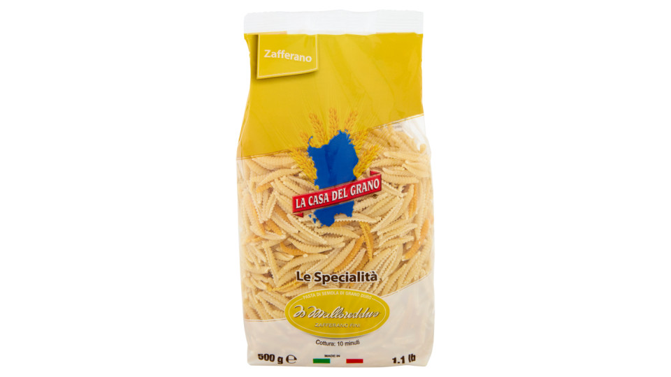 La Casa del Grano Is Malloreddus Zafferano Fini