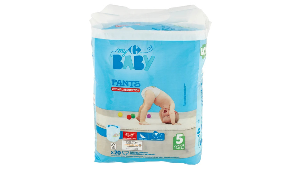 Carrefour Baby Mutandine 5 Junior 12-18 kg