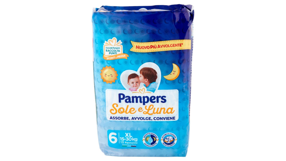 Pampers Sole e Luna +