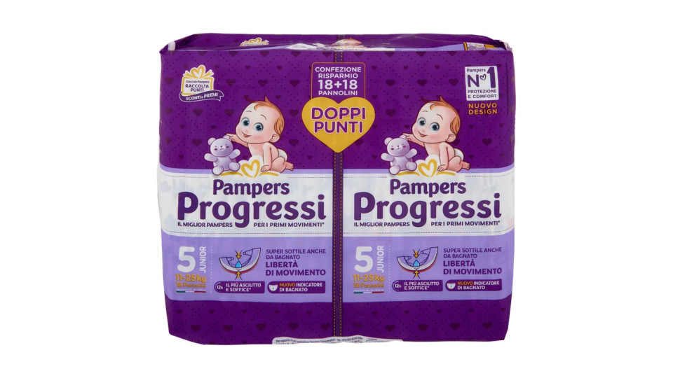 Pampers Progressi 5 junior 11-25Kg
