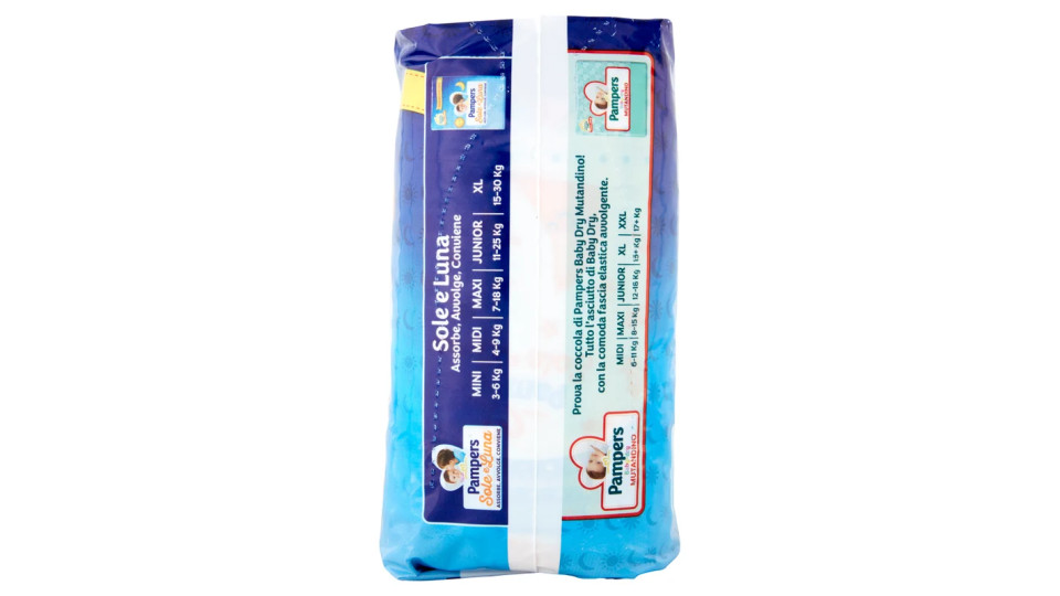 Pampers Sole e Luna Maxi x40+2