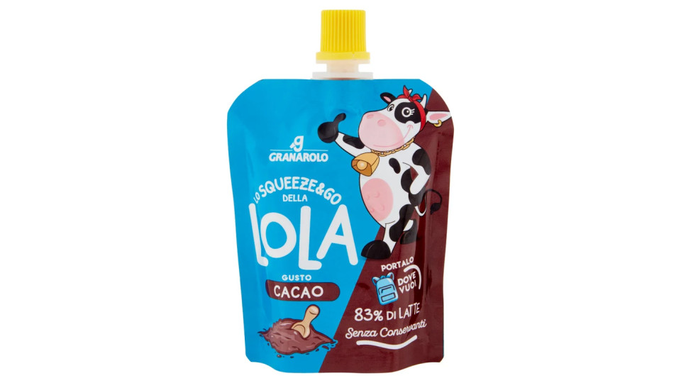 Granarolo Squeeze & Go golosa crema al cacao