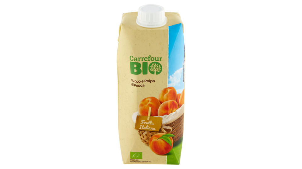 Carrefour Succo e polpa Pesca