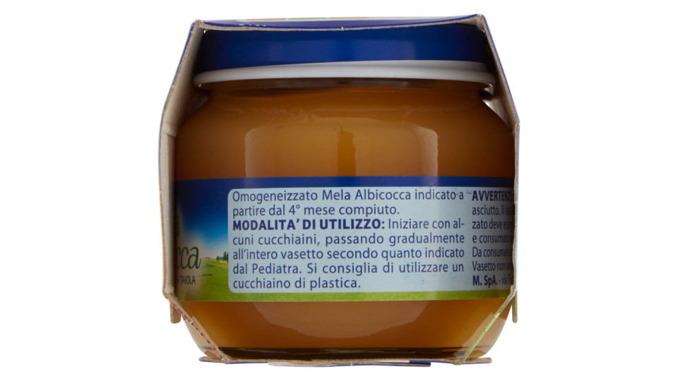 Mellin Mela Albicocca omogeneizzato