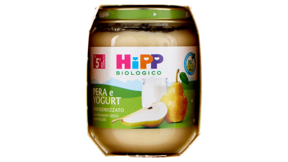 HiPP Biologico Pera e yogurt omogeneizzato