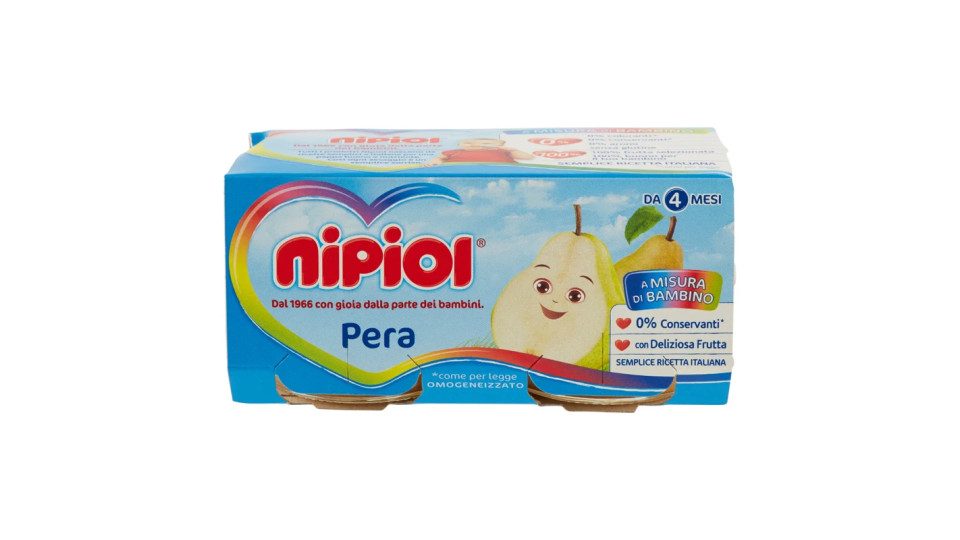 Nipiol Pera Omogeneizzato