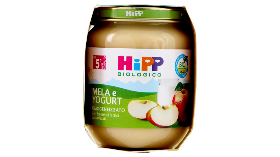 HiPP Biologico Mela e yogurt omogeneizzato