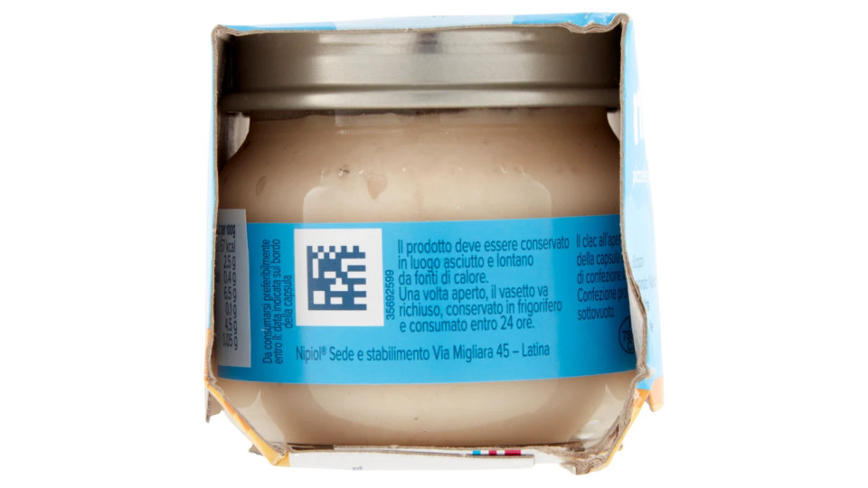 Nipiol Tacchino Omogeneizzato con tacchino e cereale