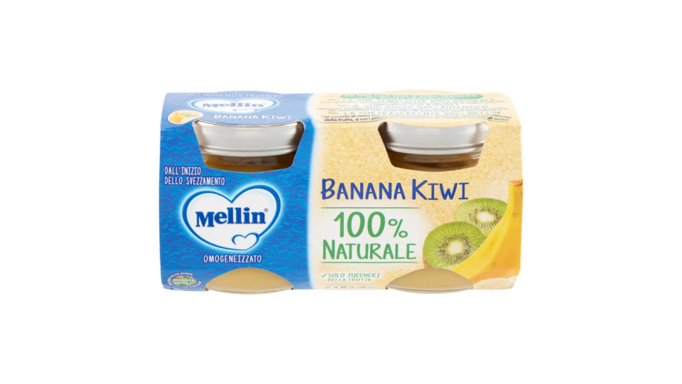 Mellin Banana Kiwi omogeneizzato