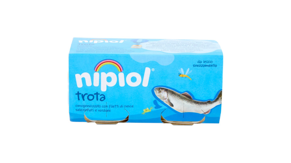 nipiol Trota con verdure Omogeneizzato