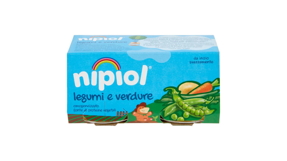 nipiol Salmone e Nasello con verdure Omogeneizzato