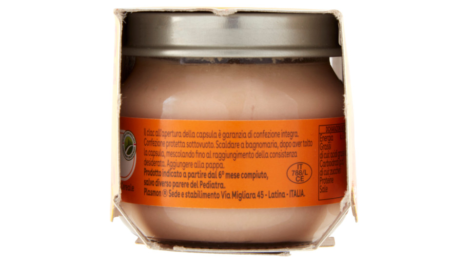 Plasmon Manzo e Pollo Delicato e cremoso omogeneizzato con carne e cereale