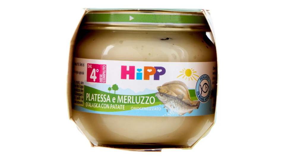 HiPP Biologico Zucchine con patate omogeneizzato