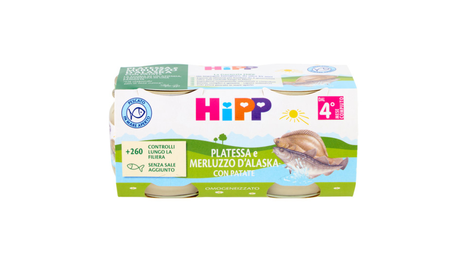 HiPP Biologico Zucchine con patate omogeneizzato