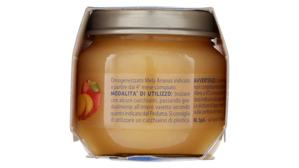 Mellin Mela Ananas omogeneizzato
