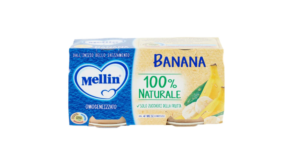 Mellin Banana omogeneizzato