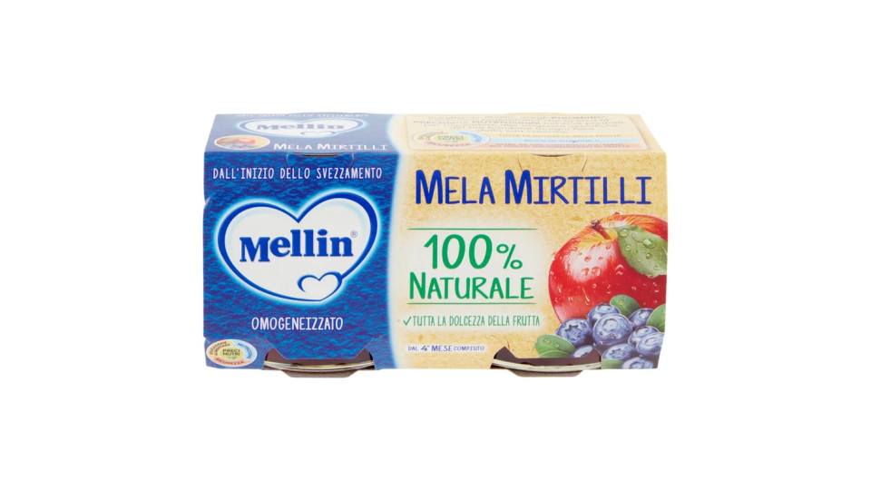 Mellin Mela Mirtilli omogeneizzato