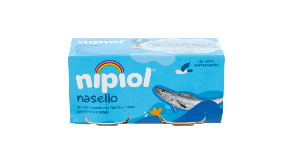 nipiol Nasello con patate Omogeneizzato