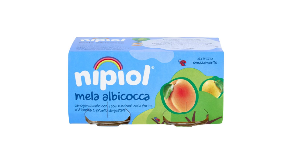 nipiol Albicocca Mela Omogeneizzato