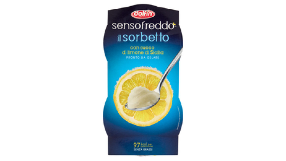 Sensofreddo il Sorbetto con Succo di Limone di Sicilia