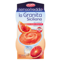Sensofreddo la Granita Siciliana con Succo di "arancia Rossa di Sicilia Igp"