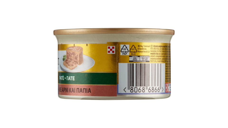 PURINA GOURMET Gold Gatto Patè con Agnello e Anatra lattina