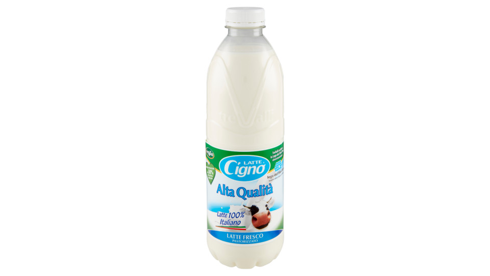 Latte Cigno Alta Qualità Latte Fresco Pastorizzato