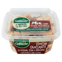 Colfiorito, Natura #Mordi La Natura lo Snack fiocchi croccanti di legumi semi di zucca nocciole