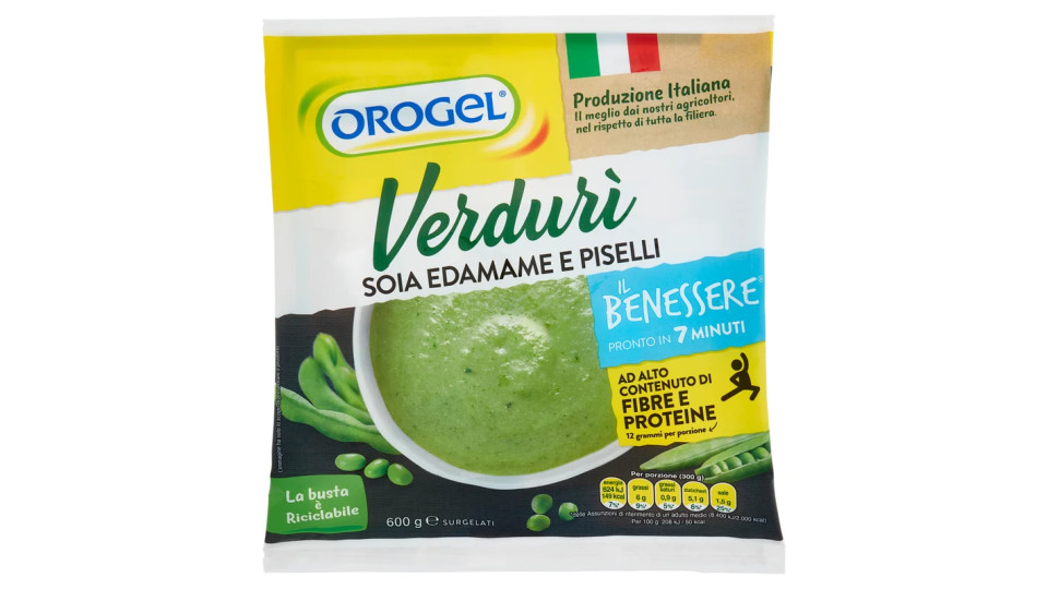 Orogel il Benessere Verdurì con Soia Edame Surgelati
