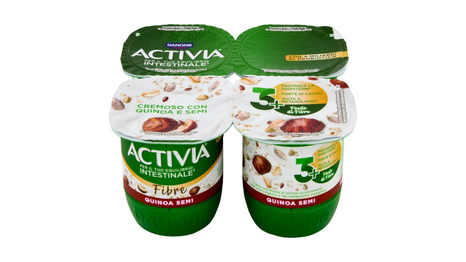 Activia Fibre e Semi Quinoa e semi