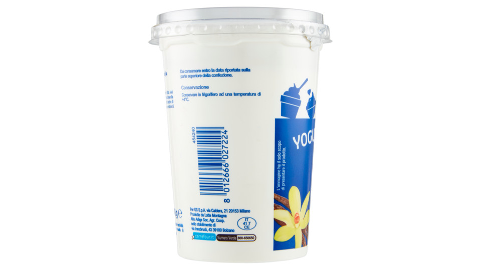 Carrefour Yogurt alla Vaniglia Cremoso