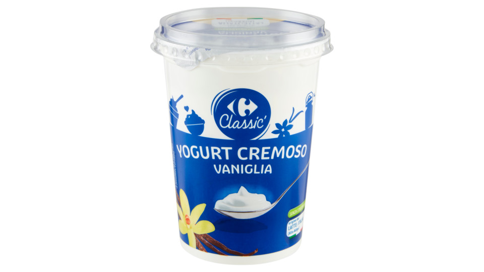 Carrefour Yogurt alla Vaniglia Cremoso