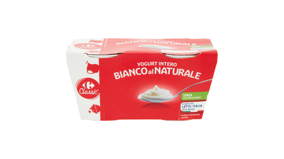 Carrefour Yogurt Bianco Naturale