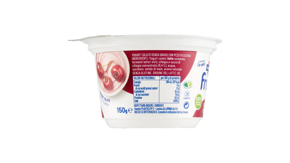 Fage fruyo 0% Grassi Ciliegia