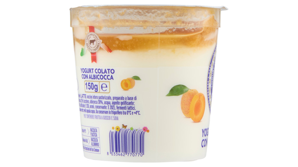 Caseificio Val d'Aveto lo Yogurt con Albicocca