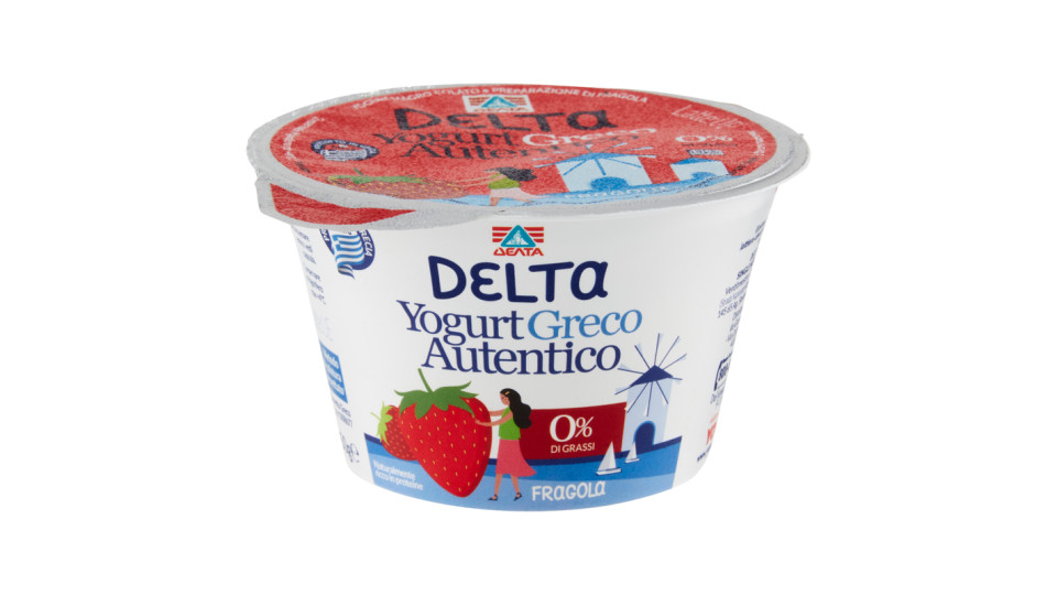 Delta Yogurt greco autentico fragola