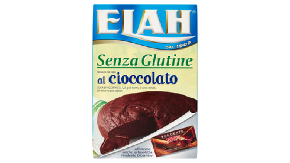 Elah Preparato per Torta al cioccolato senza Glutine