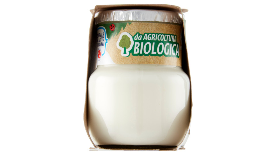 Centrale del Latte di Roma Biologico Yogurt Intero Bianco da Agricoltura Biologica