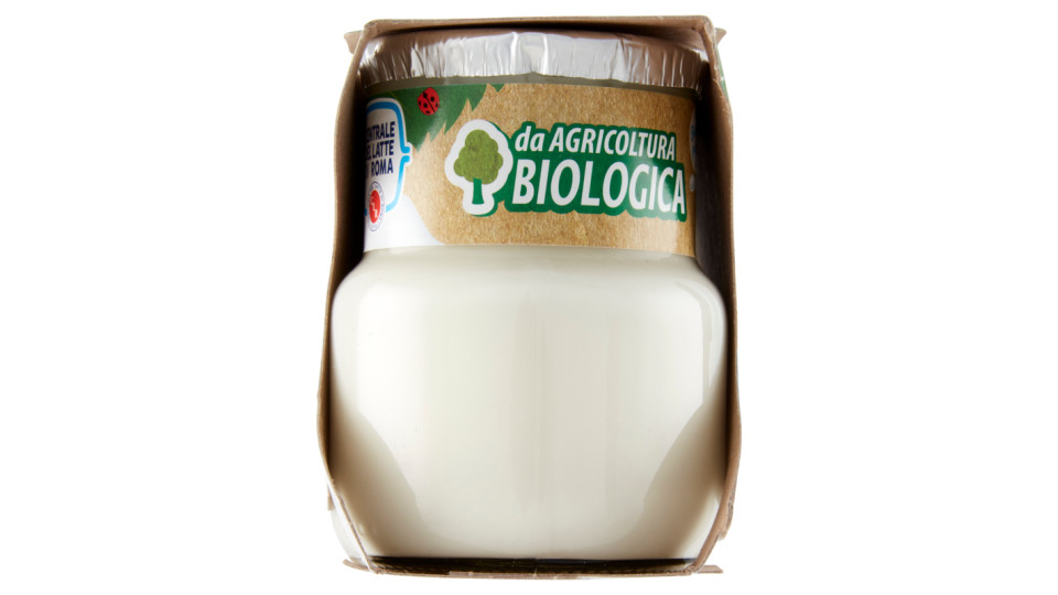 Centrale del Latte di Roma Biologico Yogurt Intero Bianco da Agricoltura Biologica