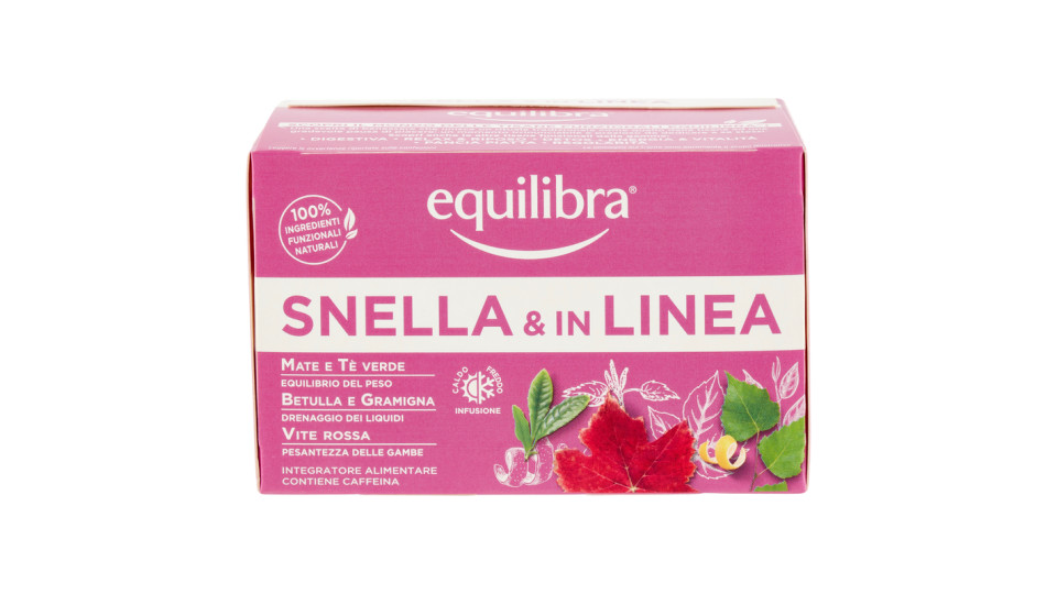 Equilibra Snella & in Linea Bio tisana