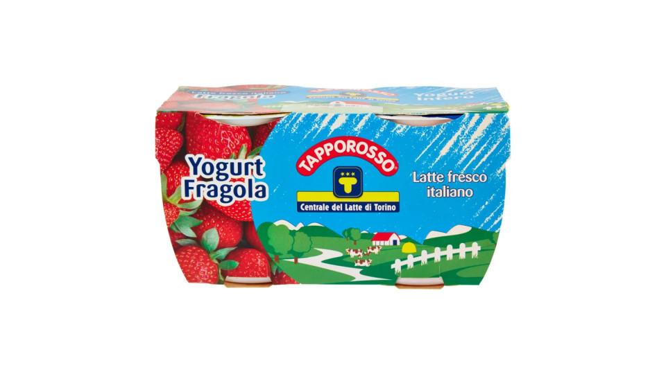 Centrale del Latte di Torino Tapporosso Yogurt Fragola
