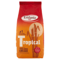 Eridania Tropical Zucchero di Pura Canna Grezzo Bustine 750 g