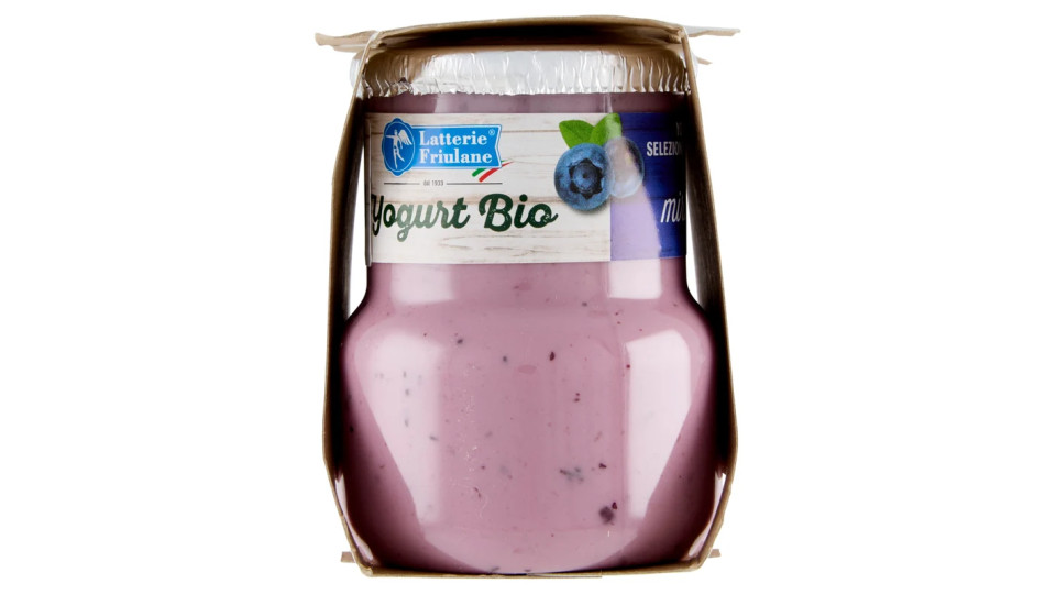 Latterie Friulane Bio Yogurt con Mirtillo