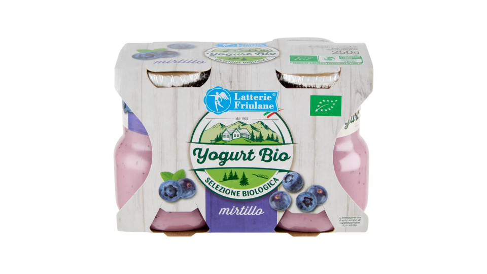 Latterie Friulane Bio Yogurt con Mirtillo